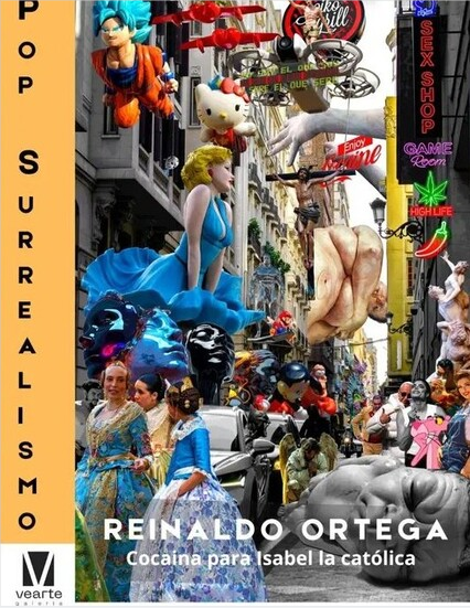 REINALDO ORTEGA nos presenta su nueva serie «Cocaina para Isabel la Católica» en VEARTE GALERÍA