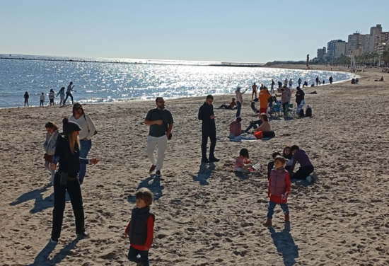 La playa también es para el invierno