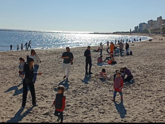 La platja també és per a l’hivern
