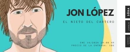 Jon López, el retorn als escenaris de «El Nieto del Cartero»