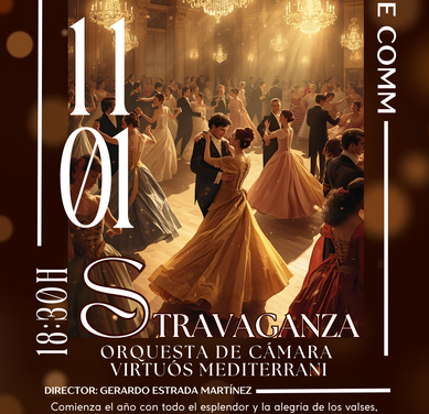 La orquesta Virtuós Mediterrani ofrece este domingo su Concierto de Año Nuevo en THE COMM