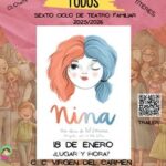 ESTE DOMINGO, 18 DE ENERO, CONTINÚA EL VI CICLO DE TEATRO PARA TODOS, CON EL ESPECTÁCULO DE DANZA TEATRO NINA