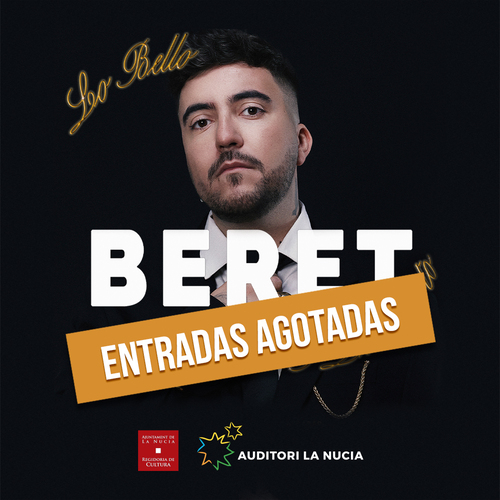 Entradas Agotadas para Beret en l’Auditori de La Nucia