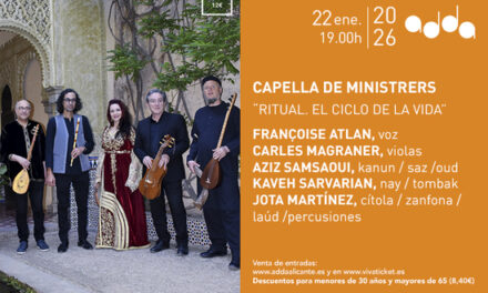 Concierto «RITUAL. El ciclo de la vida», a cargo de Capella de Ministrers