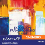 Este viernes  se inauguró en la Casa de Cultura de l’Alfàs del Pi la exposición ‘Alamar’ de Francisco Rubio