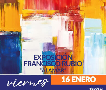 Este viernes  se inauguró en la Casa de Cultura de l’Alfàs del Pi la exposición ‘Alamar’ de Francisco Rubio