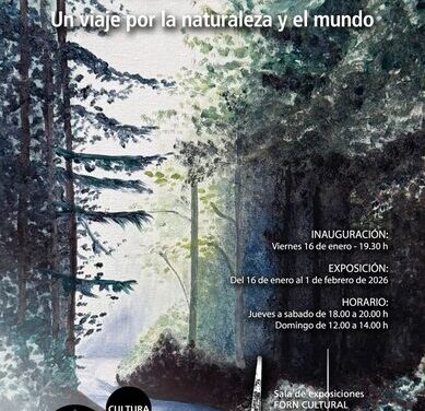 Inauguración de la exposición de pintura y fotografía de Anais Vargas en el Forn Cultural de Petrer