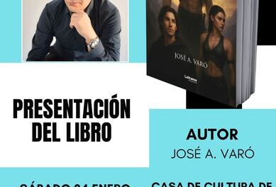 José A. Varó va a presentar su novela ‘El Mensajero. La Daga Divina’ el  sábado en l’Alfàs del Pi