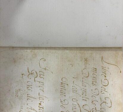 El Ayuntamiento de Orihuela inicia acciones judiciales para reclamar la devolución del Libro de Repartimientos