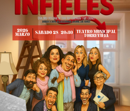 Mentiras, amantes y malentendidos: llega INFIELES a Torrevieja