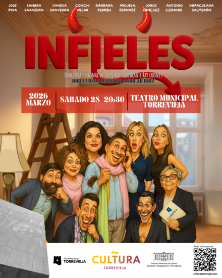 Mentiras, amantes y malentendidos: llega INFIELES a Torrevieja