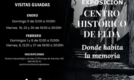 L’Ajuntament d’Elda reprén durant els mesos de gener i febrer les visites guiades a l’exposició sobre el Centre Històric de la ciutat