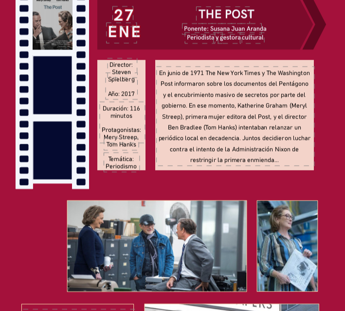 El CINE CRÍTICO plantea los dilemas periodísticos y éticos de The Post 