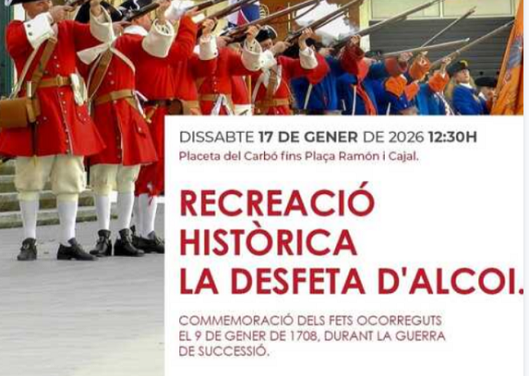Alcoi recorda la Desfeta de 1708
