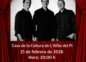 Este sábado Gradus Jazz Trío ofrecerá un concierto en la Casa de Cultura de l’Alfàs