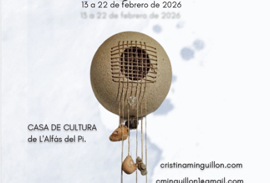 Cristina Minguillón va inaugurar aquest divendres a l’Alfàs l’exposició ‘KERAMIKÉ’