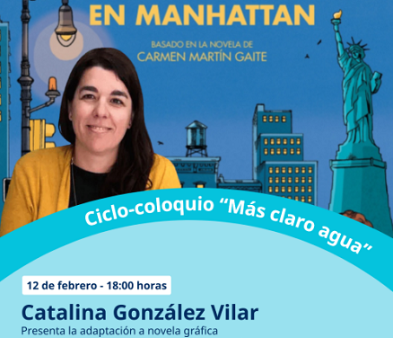 Presentación de la novela gráfica “Caperucita en Manhattan”, de Catalina González y Helena Bonastre: jueves 12 de febrero a las 18:00 horas
