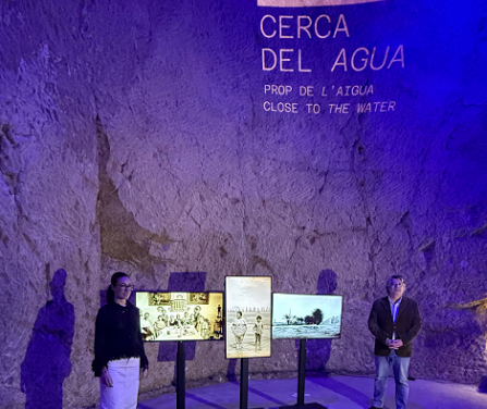 La exposición “Alicante, cerca del agua” rescata la memoria visual de la ciudad con imágenes inéditas animadas por inteligencia artificial