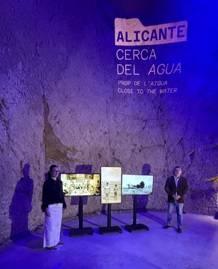 La exposición “Alicante, cerca del agua” rescata la memoria visual de la ciudad con imágenes inéditas animadas por inteligencia artificial