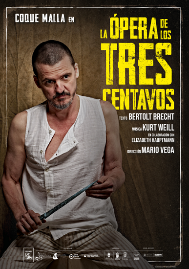 Coque Malla encabeza el ambicioso montaje de «La ópera de los tres centavos» en el Chapí