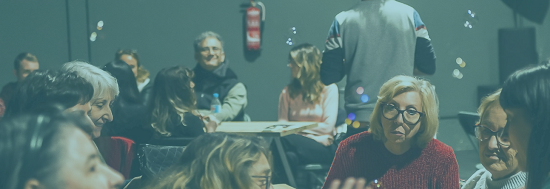 “De la cháchara a la escucha”, iniciativa de Ciudad de la sombra para reforzar  la escucha, la verbalización y la convivencia mediante la unión de conocimiento