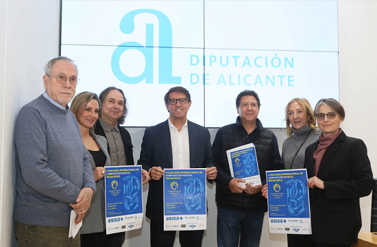 La Diputación impulsa el primer concurso internacional de composición musical dedicado a Óscar Esplá