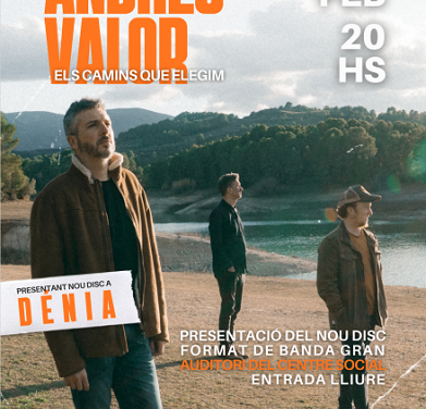 Normalització Lingüística organiza un concierto de Andreu Valor para celebrar el Día Mundial de la Lengua Materna