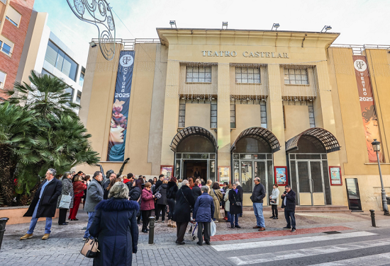 El Teatro Castelar pone a la venta las entradas de todos los espectáculos del primer semestre y anima al público a suscribirse a su newsletter  para estar informado de toda la actualidad