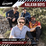 Kala’an Boys y Guaraná este fin de semana en Sala Euterpe