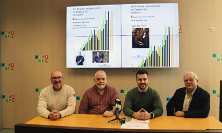 Benidorm reunirà un any més a reconeguts organistes en la XIV edició del Festival Internacional d’Òrgan