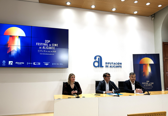 El Festival Internacional de Cine de Alicante presenta el cartel de su 23ª edición, una obra que reivindica la luz como esencia del cine