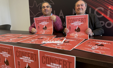 Concierto gratuito del “IV Concurso de Pasodobles” con la Unió Musical este viernes