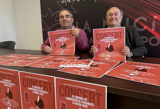 Concierto gratuito del “IV Concurso de Pasodobles” con la Unió Musical este viernes