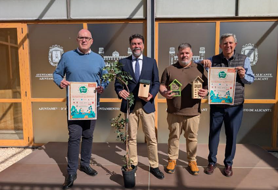 Alicante refuerza su bosque mediterráneo con la ‘Reforestación de Primavera’ en el Monte Orgegia
