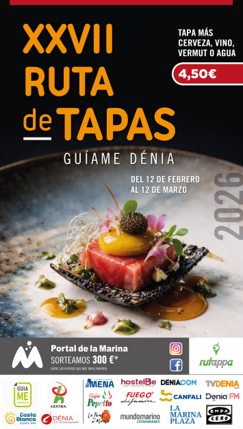 Llega la XXVII Ruta de Tapas Dénia