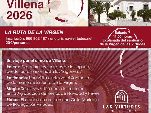 Ruta del Vino de La Virgen de las Virtudes en Villena
