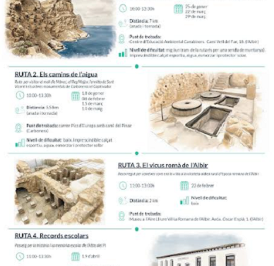 Nueva edición de la ruta guiada ‘Piratas y corsarios en les Penyes de l’Albir’ este domingo 22 de marzo