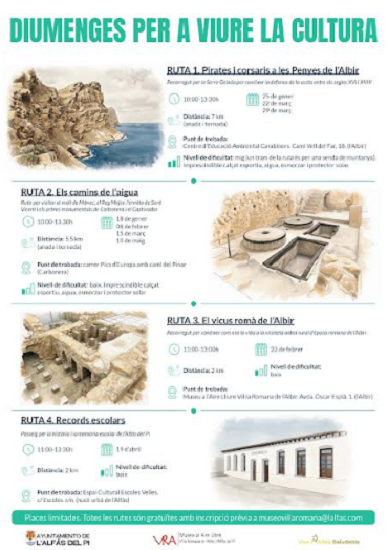 Nova edició de la ruta guiada ‘Pirates i corsaris en els Penyes de l’Albir’ aquest diumenge 22 de març