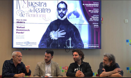 La IV edició de la Mostra de Teatre porta a Benidorm quatre representacions de companyies professionals i amateurs