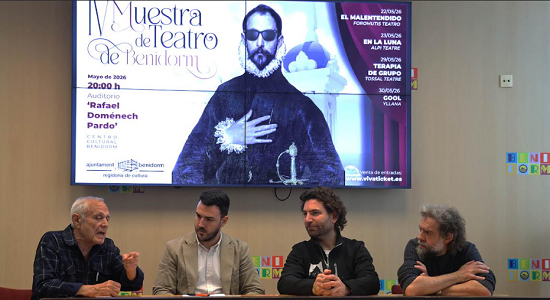 La IV edición de la Muestra de Teatro trae a Benidorm cuatro representaciones de compañías profesionales y amateurs