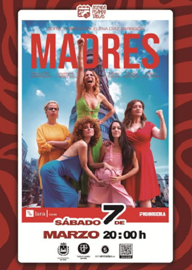 El Teatro Castelar abre este sábado su programación del mes de marzo con la representación de la comedia ‘Madres’