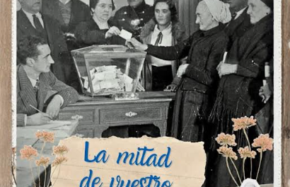 Elda da voz a Clara Campoamor con la representación de la pieza teatral ‘La mitad de vuestro ser incapaz’ de Natalia Bravo