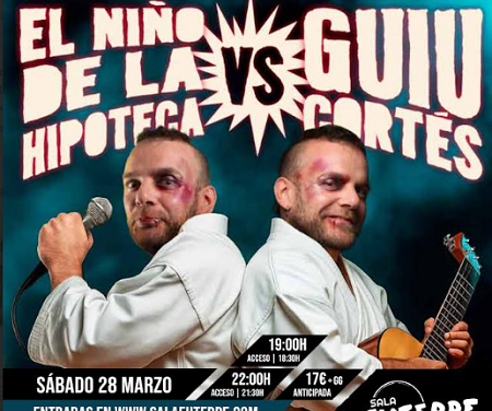 Plan perfecto este fin de semana con El niño de la hipoteca y Sandra Bautista en Sala Euterpe