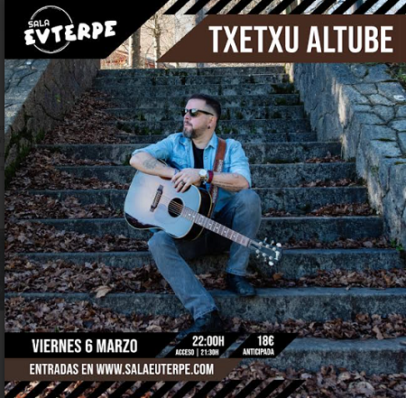Txetxu Altube: De recorrer el mundo con Los Secretos a desnudar sus canciones en Sala Euterpe