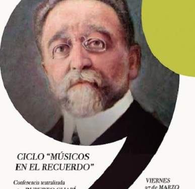 El Instituto Juan Gil-Albert revive la figura de Chapí con una charla teatralizada en pleno centro de Alicante