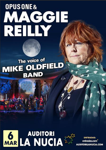 Maggie Reilly cantará “Moonlight Shadow” este viernes en l’Auditori de La Nucía