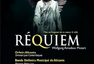 Misa de Réquiem en re menor K. 626 de Mozart en el Auditori La Nucia el domingo 29 de marzo a las 19.00 horas