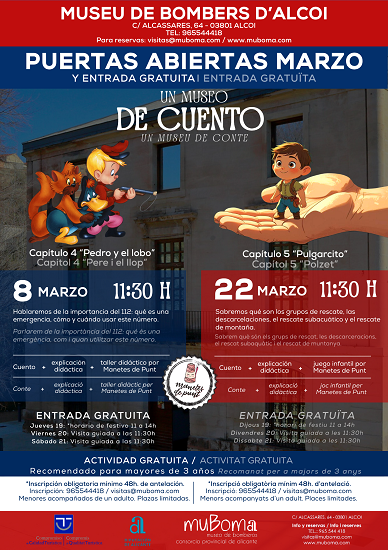 El mes de marzo presenta nuevas sorpresas para venir a conocer el Museo Provincial de Bomberos (muBoma)