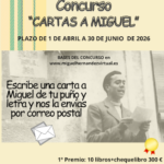 La Fundación Miguel Hernández convoca  la segunda edición del concurso “Cartas a Miguel” a nivel nacional