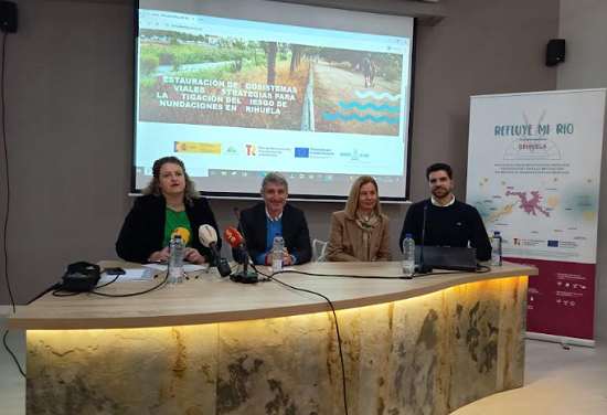 Orihuela pone en valor el legado ambiental y social de Refluye Mi Río en la jornada final del proyecto